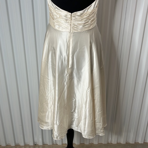 Gorgeous Vintage Adrianna Papell Boutique Silk Halter Dress. Preowned - Picture 6 of 11